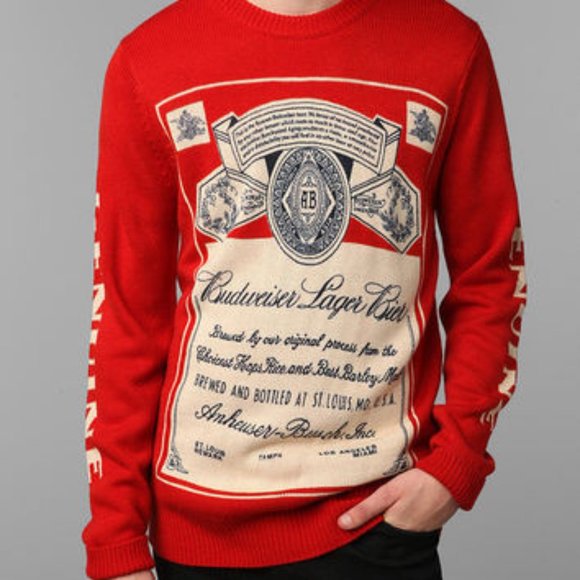 Other - Budweiser - Vintage Style Sweater - Size XS